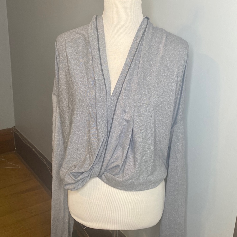 Zyia Active Grey throw over! Worn once!